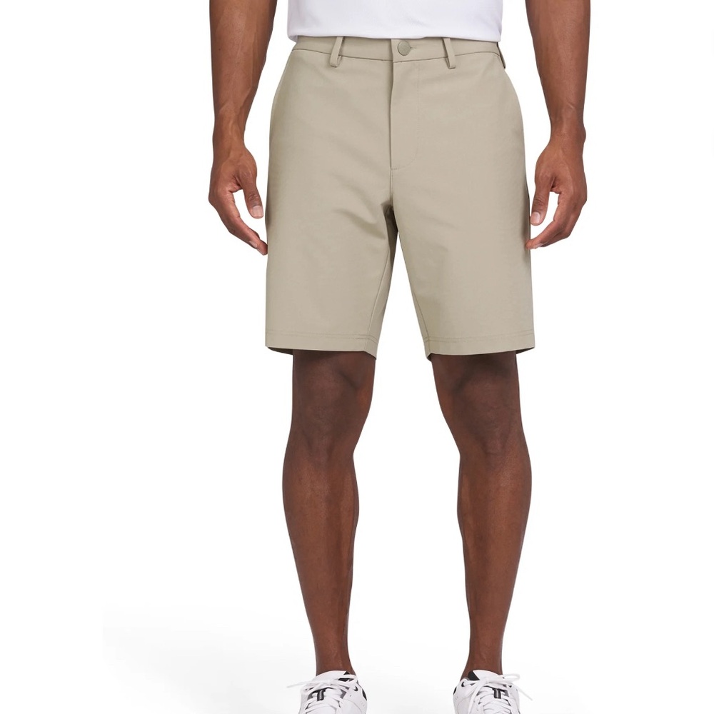 NWT Chaps Golf Men's Performance 9" Golf Short Chino Khaki, Size 42 & 44 avail
